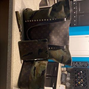 Repurposed Gypsy Jane Louie Vuitton large bundle